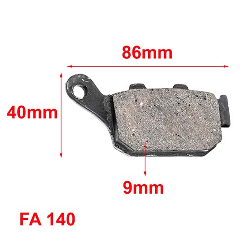 PASTILLAS DE FRENO CORVEN TRIAX 200 / DELANTERA ORA (518)