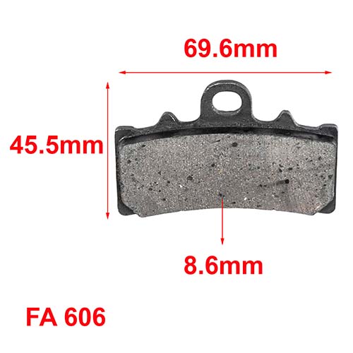 PASTILLAS DE FRENO KTM DUKE 200 / DELANTERA ORA (520)