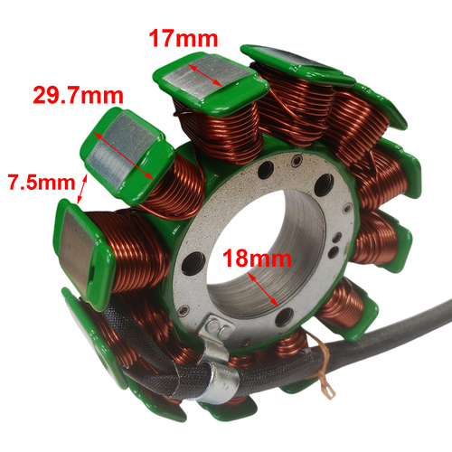 ESTATOR BAJAJ ROUSER NS200 (12 BOBINAS) STD