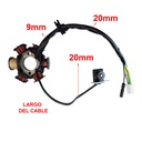 ESTATOR GILERA SMASH 110 M/V (6 PUNTAS) STD