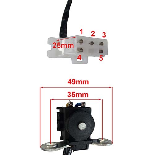 ESTATOR HONDA C125 BIZ (2009-2012) STD