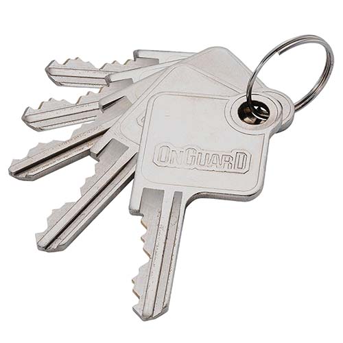 CANDADO (SOLO) 8102 BULLMASTIFF 10mm ESPESOR + 5 LLAVES ONGUARD