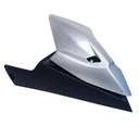 CONJUNTO DE CACHAS CUBRE MOTOR BAJAJ ROUSER N160/N250 GRIS MTC