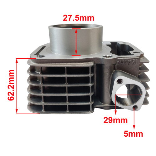 KIT CILINDRO + PISTON HONDA XR125L STD