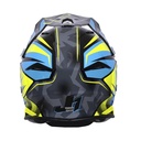CASCO JUST1 J39 REVO BLUE FLUO YELLOW BLACK GLOSS M
