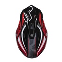 CASCO JUST1 J39 REVO RED WHITE BLACK GLOSS L