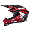 CASCO JUST1 J39 REVO RED WHITE BLACK GLOSS XL