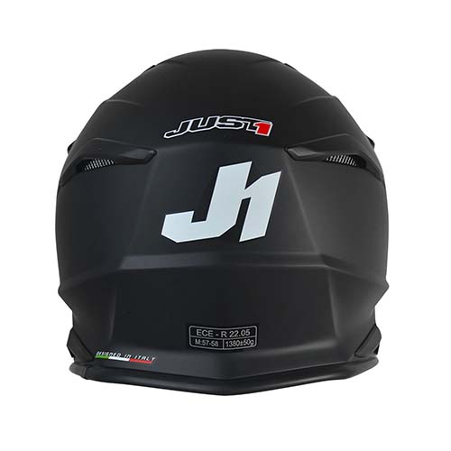 CASCO JUST1 J39 SOLID BLACK MATT M