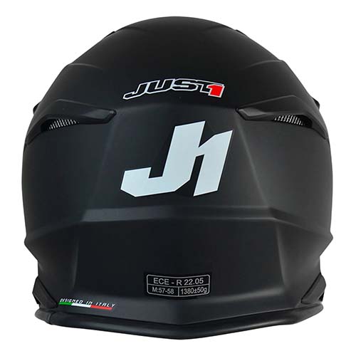 CASCO JUST1 J39 SOLID BLACK MATT XL