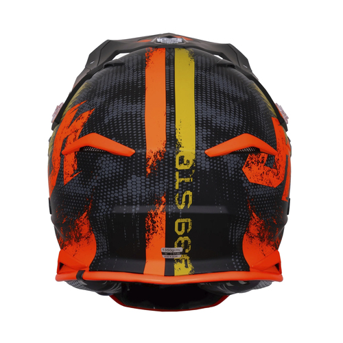 CASCO JUST1 J39 STORM ORANGE SAND BLACK M