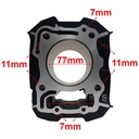 KIT CILINDRO + PISTON HONDA CB300F / XR300L TORNADO (77MM) STD