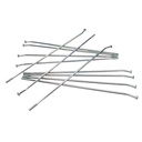 RAYOS TRASEROS + NIPLES HONDA XR150L (36u) CROMADO STD