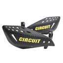 CUBRE MANO VECTOR CARBONO/AMARILLO FLUO (JGO) CIRCUIT PM061-2DR