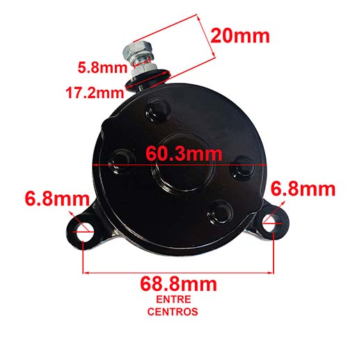 MOTOR DE ARRANQUE BAJAJ ROUSER NS160 STD