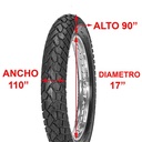 CUBIERTA HORNG FORTUNE 110X90X17 F921