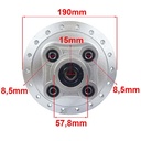 MAZA TRASERA MOTOMEL SKUA 250 BASE OLD OEM