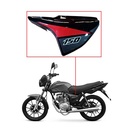 CACHA LATERAL MOTOMEL NEW S2 150 TUBULAR LADO IZQUIERDO NEGRO / ROJO OEM