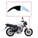 GUARDABARRO DEL. MOTOMEL NEW S2 TUBULAR BLANCO OEM