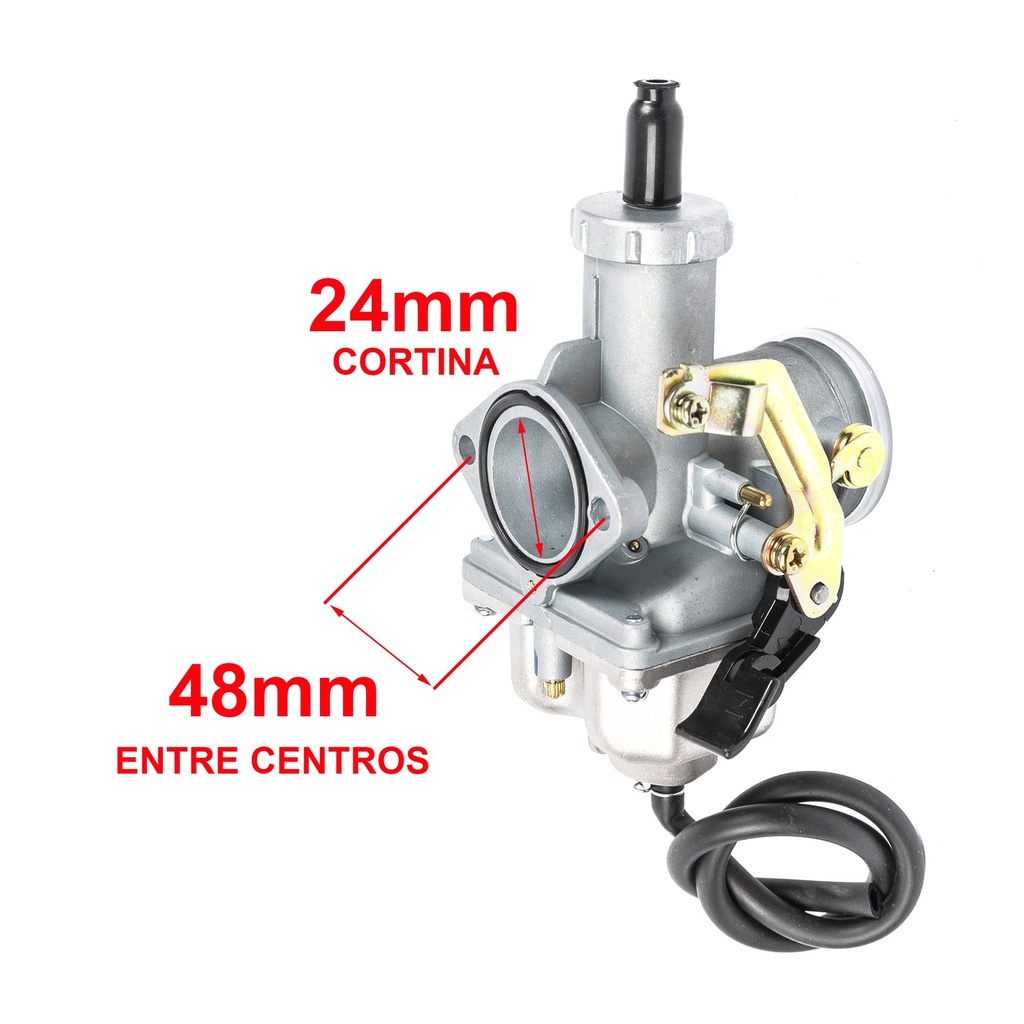 CARBURADOR MOTOMEL DAKAR 200 COMPLETO S/BOMBA REPCOR (J98CDS)