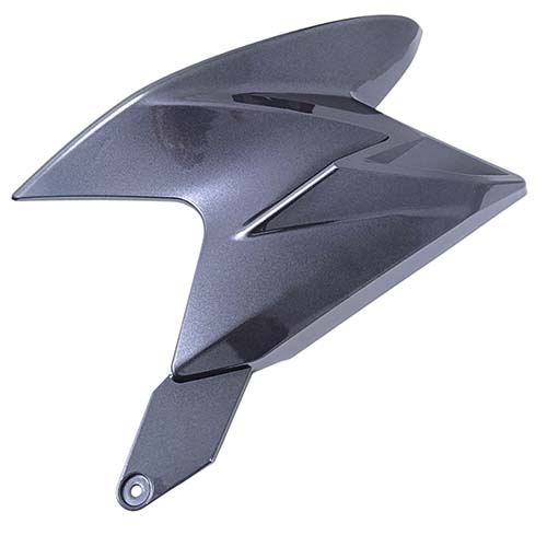 CACHA LATERAL TANQUE YAMAHA YBR125Z NEGRO LADO DERECHO MTC