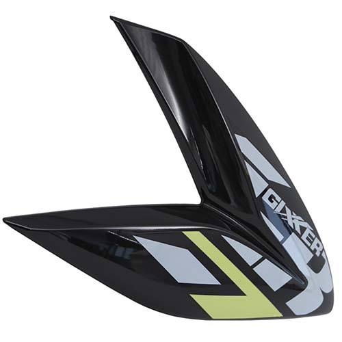 CACHA LATERAL TANQUE SUZUKI GIXXER 150 (2019-2025) NEGRO LADO DERECHO MTC