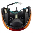 FAROL TRASERO HONDA C100 BIZ (GIROS NARANJAS) MTC EXCLU