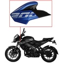 CACHA LATERAL TANQUE BAJAJ ROUSER NS200 (2024) AZUL LADO DERECHO MTC