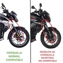 GUARDABARRO DELANTERO BAJAJ ROUSER NS200 AZUL/BLANCO MTC