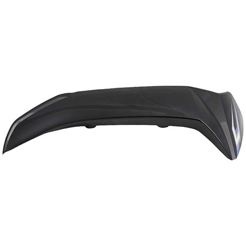 CUBRE PIERNA EXTERIOR YAMAHA NEW CRYPTON 110 NEGRO LADO DERECHO (C/CALCO) MTC