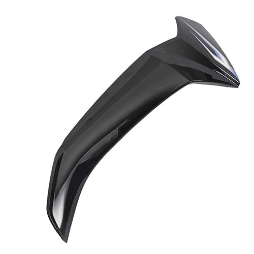 CUBRE PIERNA EXTERIOR YAMAHA NEW CRYPTON 110 NEGRO LADO DERECHO (C/CALCO) MTC