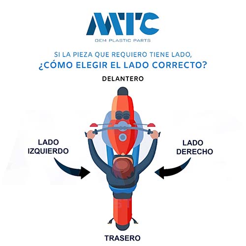 CACHA TOMA DE AIRE YAMAHA FZ16 BORDO LADO IZQUIERDO MTC