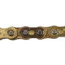 KIT TRANSMISION BAJAJ ROUSER NS160 (45/15) 428HO-134L DORADA C/ORING DOBLE DISCO STC