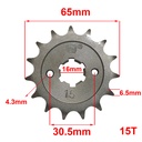 KIT TRANSMISION BAJAJ ROUSER NS160 (45/15) 428HO-134L DORADA C/ORING DOBLE DISCO STC