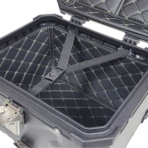 TOP CASE PORTAEQUIPAJE MEDIANO 45L 435X355X320 (PLATEADO) 20250316-45 STD