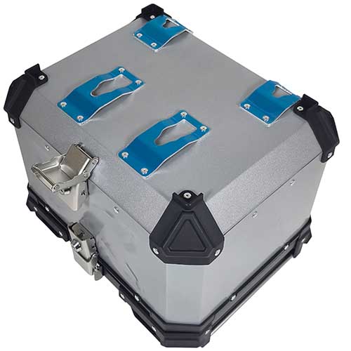 TOP CASE PORTAEQUIPAJE MEDIANO 45L 435X355X320 (PLATEADO) 20250316-45 STD