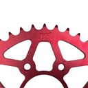 CORONA (SOLA) DE TRANSMISION ALUMINIO ROUSER 200NS ROJO 520-39T STD EXCLU