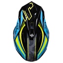 CASCO JUST1 J39 REVO BLUE FLUO YELLOW BLACK GLOSS L