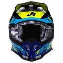 CASCO JUST1 J39 REVO BLUE FLUO YELLOW BLACK GLOSS M