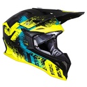 CASCO JUST1 J39 STORM BLUE FLUO YELLOW BLACK XXL