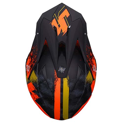 CASCO JUST1 J39 STORM ORANGE SAND BLACK S