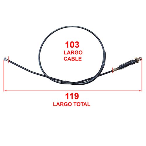 CABLE FRENO DEL. SUZUKI AX100 STD