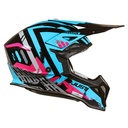 CASCO JUST1 J39 MARSHALL TEAL/BLACK/PINK MATT XL