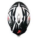 CASCO JUST1 J39 MARSHALL WHITE/RED/BLACK GLOSS S
