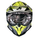 CASCO JUST1 J39 REVO GREY/YELLOW FLUO/BLACK MATT L