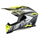 CASCO JUST1 J39 REVO GREY/YELLOW FLUO/BLACK MATT XL