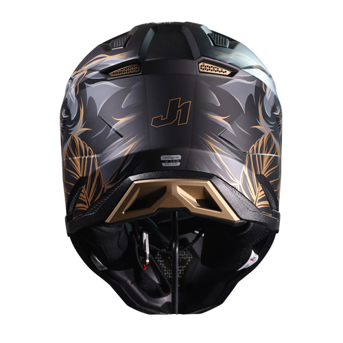 CASCO JUST1 J40 PANTER BLACK MATT S
