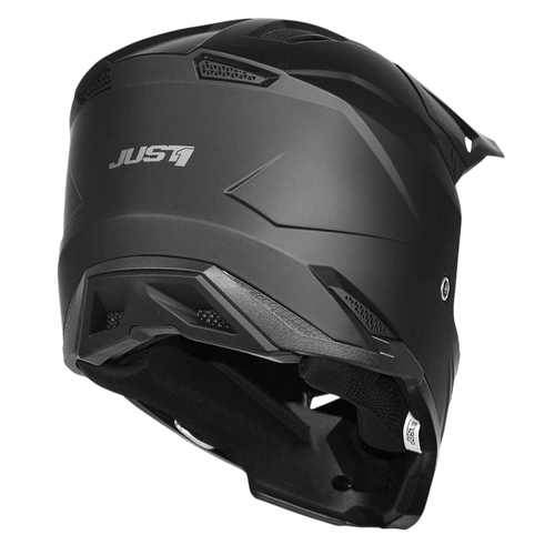 CASCO JUST1 J40 SOLID MATT BLACK XL