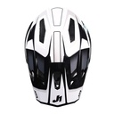 CASCO JUST1 J40 SPEED BLACK/WHITE GLOSS L