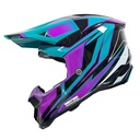 CASCO JUST1 J40 SPEED PURPLE/BLUE/BLACK GLOSS S