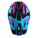 CASCO JUST1 J40 SPEED PURPLE/BLUE/BLACK GLOSS S